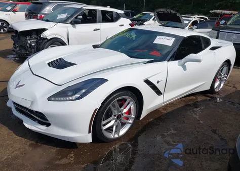 2014 Chevrolet Corvette Stingray z USA, uszkodzony, nr VIN 1G1YF2D7XE5117222